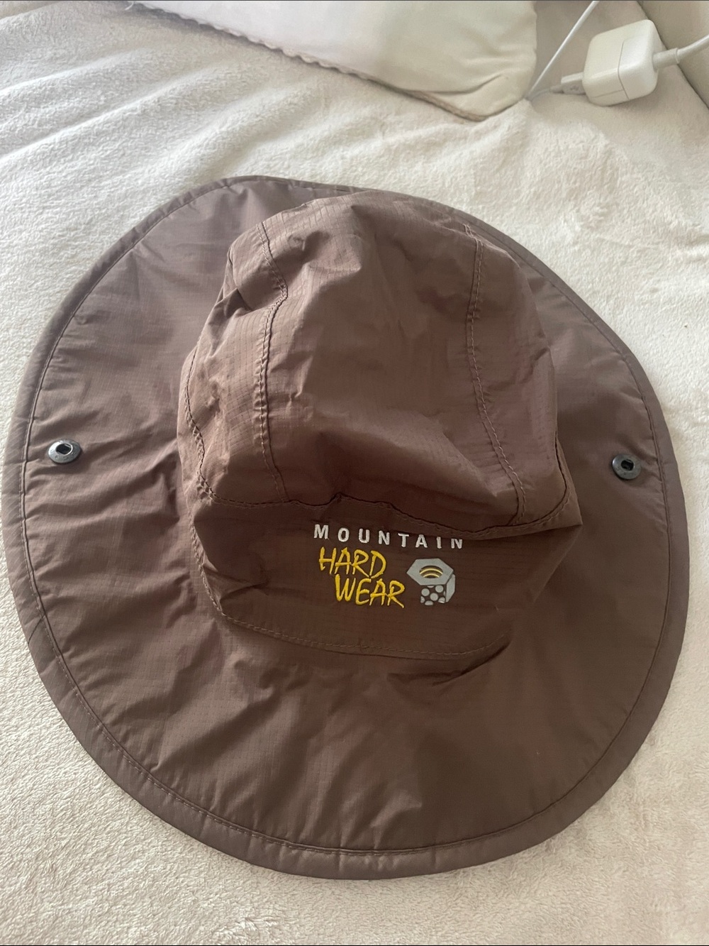 Mountain Hardwear Brown Outdoor Wide-Brim Bucket Hat